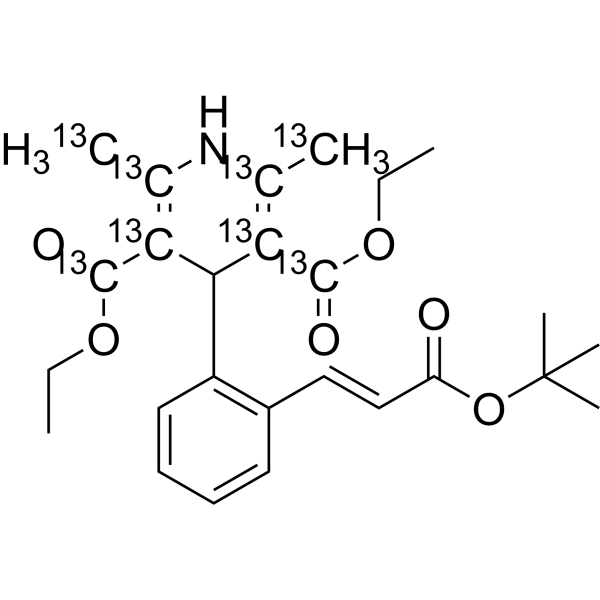 Lacidipine-13C8 (lacidipine-13C8; selepine-13C8) 1261432-01-2